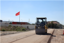Hanlı-OSB arası duble yolda çalışmalar hızlandı
