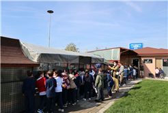 Sevgi dolu buluşma: Can dostların yeni dünyasına hayran kaldılar