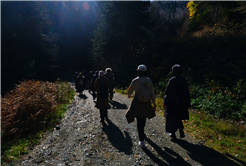 Sonbaharın büyüleyici renkleri arasında 14 kilometrelik unutulmaz rota