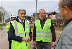 Karakamış Mahallesi’ne 3 bin 500 metrelik yağmursuyu hattı kısa sürede kazandırıldı