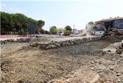 Yusuf Alemdar söz vermişti, Çaybaşıyeniköy’de çalışmalar başladı: Gençler spor tesisine kavuşacak