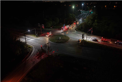 Şehirdeki karanlık kavşaklara Büyükşehir dokunuşu