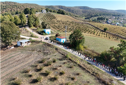 Tabiat aşıklarının Sakarya’daki klasiği sonbaharın muhteşem manzarasında başladı