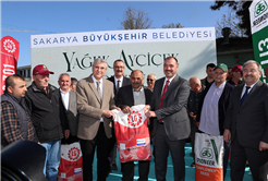 Üreticiye 10 bin 640 kilogram yağlık ayçiçeği tohumu desteği