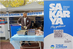 Büyükşehir’den üniversiteli gençlerin içini ısıtan hareket