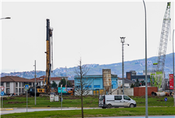 Yazlık Katlı Kavşağı’nda çalışmalar başladı