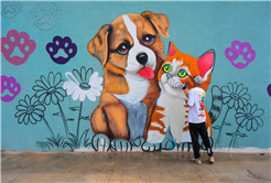 Doğal Yaşam Kampüsü’ne anlam katan grafiti sanatı