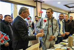 “Şehrimizi el ele, omuz omuza geliştirmeye devam edeceğiz”