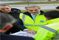 Yazlık Katlı Kavşağı’nda çalışmalar başladı