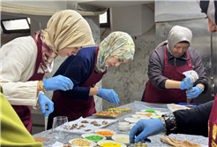 Büyükşehir’in kadınlara yönelik çikolata ve kahve atölyesi tamamlandı