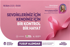 Bir kontrol, bir hayat: Meme kanserine karşı farkındalık buluşması SGM’de