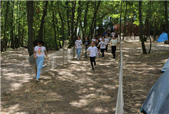 Yaz kurslarının kapanışı sonrası maceranın adresinde buluştular