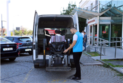 Büyükşehir’den özel gereksinimli vatandaşlara ulaşım desteği