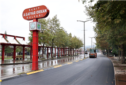 Hendek’in kalbi Şehit Gaffar Okkan Bulvarı’na Büyükşehir dokunuşu