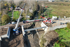 Karapürçek ulaşımına güç katacak Mesudiye Köprüsü’ne adım adım