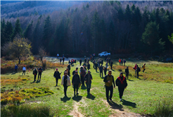 Sonbaharın büyüleyici renkleri arasında 14 kilometrelik unutulmaz rota