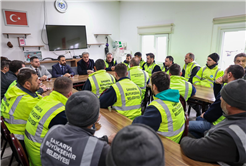 “Özverili çalışmalarınızla şehrin her noktasına ulaşıyoruz”