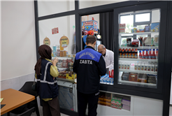 Okul kantinlerine denetim: Çocukların sağlığı için ürünleri tek tek incelediler