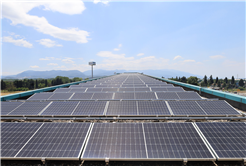 Terminal GES hizmet binalarına elektrik üretiyor