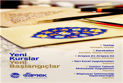 SAMEK merkezlerinde yeni branşlar için kayıtlar başladı