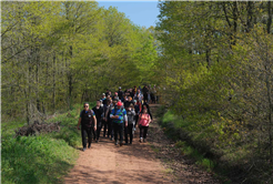 10 kilometre boyunca gördükleri her bir ayrıntıya hayran kaldılar