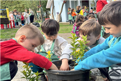 Toprağa dokunan minik eller Sakarya’da umudu ekti