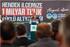 ‘Hendek’e yeni bir arıtma tesisi kazandırıyoruz’