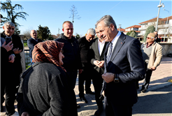 Büyükşehir’den Karapürçek Hocaköy’e yeni bir meydan 