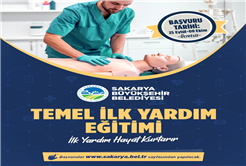 Büyükşehirle ilk yardım eğitimleri başlıyor