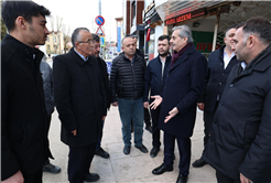 “İki ilçemizin sosyal dokusuna dokunacak yatırımları tamamlıyoruz”