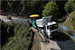Kuzey kırsalının zirveleri tablo gibi işleniyor