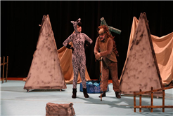 “Bir Zebra Müzikali” minik seyircilerle buluştu