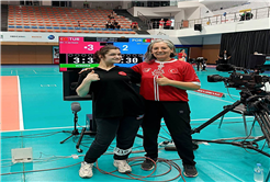 Büyükşehir Avrupa’da Türk Bayrağı’nı dalgalandıran Hüdanur’a anlamlı destek