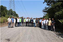 “30 iş makinası 35 kişilik ekiple ilçe ulaşımına güç katıyoruz”