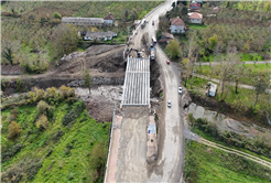 Karapürçek ulaşımına güç katacak Mesudiye Köprüsü’ne adım adım