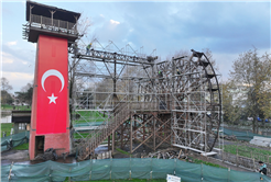 Sakarya’nın simgesi “Tarihi Çark” yenileniyor