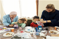 SAMEK’lerde ilk kez: Ara tatil anne-çocuk atölyeleriyle renklendi