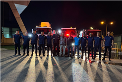 Çanakkale’deki orman yangınına Sakarya’dan destek