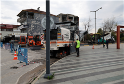 Hendek’in kalbi Şehit Gaffar Okkan Bulvarı’na Büyükşehir dokunuşu