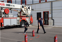 Büyükşehir itfaiyesinden miniklere afet bilinci