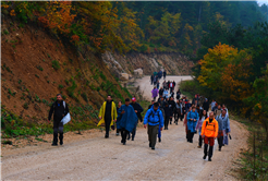 Sisler içindeki Kılıçkaya’da büyüleyici gün 