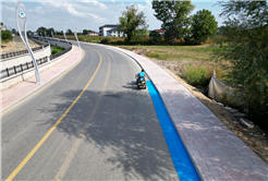 Karacasu’ya modern dokunuş: 2 kilometrelik bisiklet yolu kazandırılıyor