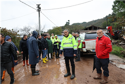 “İlk andan itibaren sahadayız, vatandaşlarımızın yanındayız”