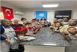 SAMEK’lerde ilk kez: Ara tatil anne-çocuk atölyeleriyle renklendi