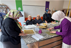 Özel bireylerin ailelerinden çevre dostu üretim