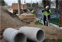 Karakamış Mahallesi’ne 3 bin 500 metrelik yağmursuyu hattı kısa sürede kazandırıldı