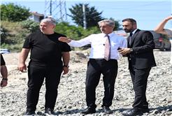 Başkan Alemdar yerinde inceledi: “Binlerce sürücü Serdivan’dan direkt ulaşabilecek”