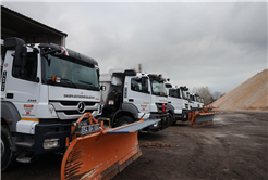 Büyükşehir yüksek kesimlerde kar yağışına karşı teyakkuza geçti