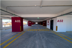 530 araçlık katlı otopark hizmete başladı