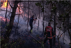 Büyükşehir'in ateş savaşçılarının zorlu 4 günü